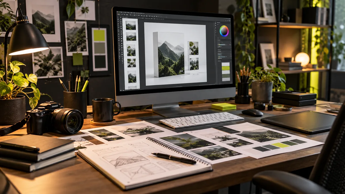 Preparing a digital product listing